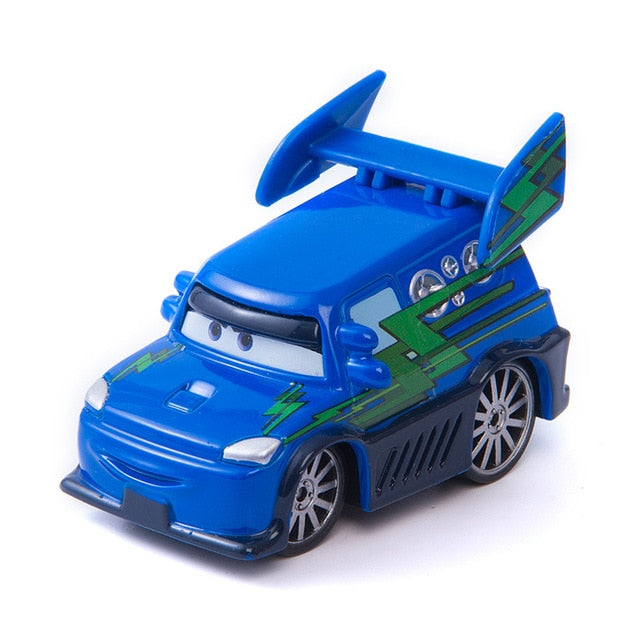 Disney Pixar Cars 3 Lightning McQueen Fire truck Mater Jackson Storm Ramirez 1:55 Diecast Metal Alloy Model Toys For Children