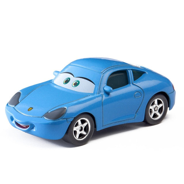 Disney Pixar Cars 3 Lightning McQueen Fire truck Mater Jackson Storm Ramirez 1:55 Diecast Metal Alloy Model Toys For Children