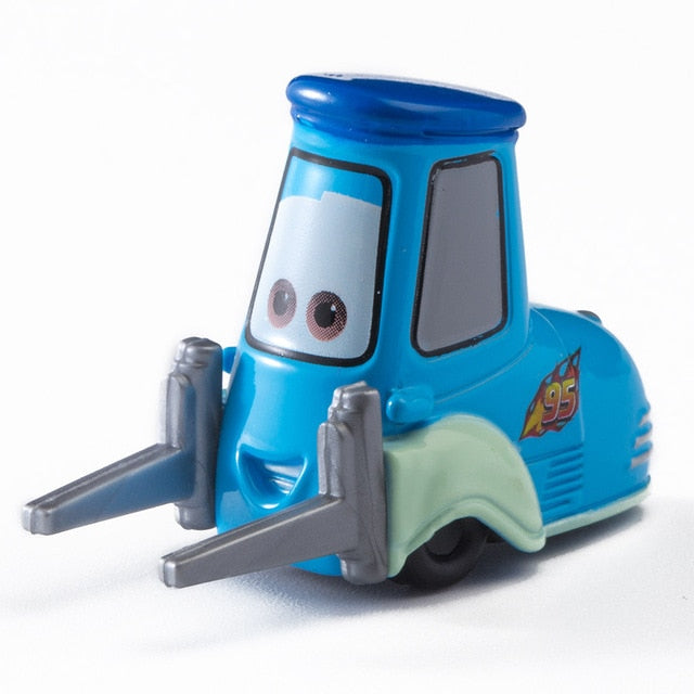 Disney Pixar Cars 3 Lightning McQueen Fire truck Mater Jackson Storm Ramirez 1:55 Diecast Metal Alloy Model Toys For Children