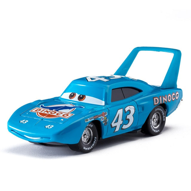 Disney Pixar Cars 3 Lightning McQueen Fire truck Mater Jackson Storm Ramirez 1:55 Diecast Metal Alloy Model Toys For Children