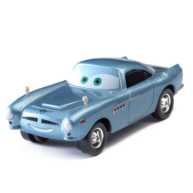 Disney Pixar Cars 3 Lightning McQueen Fire truck Mater Jackson Storm Ramirez 1:55 Diecast Metal Alloy Model Toys For Children