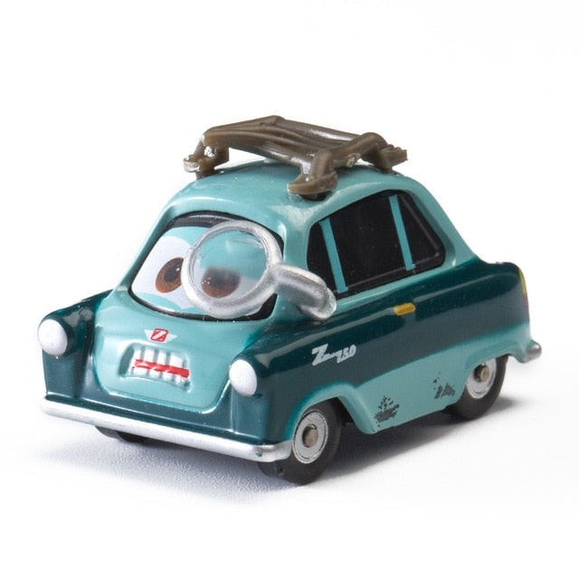 Disney Pixar Cars 3 Lightning McQueen Fire truck Mater Jackson Storm Ramirez 1:55 Diecast Metal Alloy Model Toys For Children