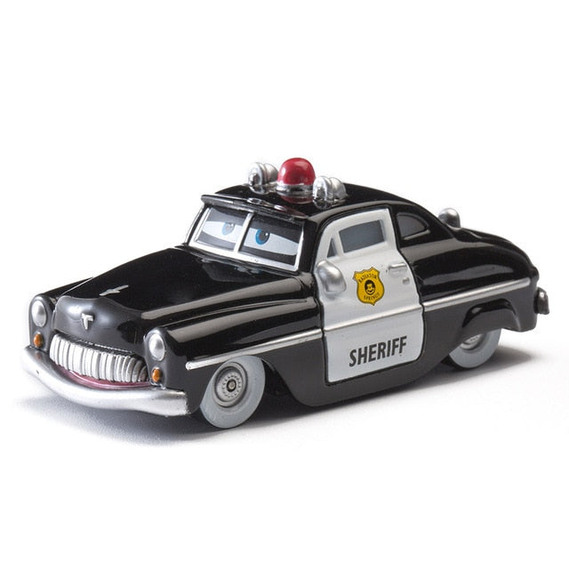 Disney Pixar Cars 3 Lightning McQueen Fire truck Mater Jackson Storm Ramirez 1:55 Diecast Metal Alloy Model Toys For Children