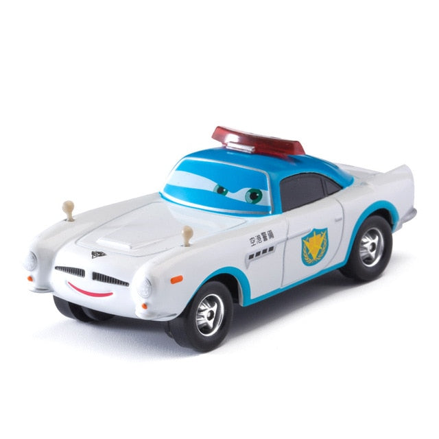 Disney Pixar Cars 3 Lightning McQueen Fire truck Mater Jackson Storm Ramirez 1:55 Diecast Metal Alloy Model Toys For Children