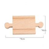 TBKJOYS Wooden Train Track Railway Accessories All Kinds of Wood Track Variety Component Educational Toys