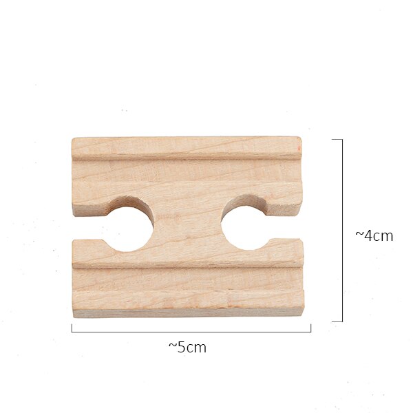 TBKJOYS Wooden Train Track Railway Accessories All Kinds of Wood Track Variety Component Educational Toys