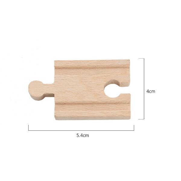 TBKJOYS Wooden Train Track Railway Accessories All Kinds of Wood Track Variety Component Educational Toys