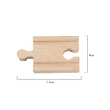 TBKJOYS Wooden Train Track Railway Accessories All Kinds of Wood Track Variety Component Educational Toys