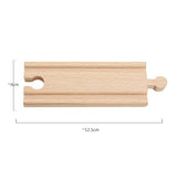 TBKJOYS Wooden Train Track Railway Accessories All Kinds of Wood Track Variety Component Educational Toys