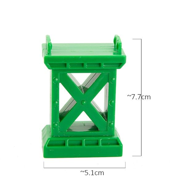 TBKJOYS Wooden Train Track Railway Accessories All Kinds of Wood Track Variety Component Educational Toys