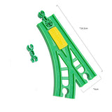 TBKJOYS Wooden Train Track Railway Accessories All Kinds of Wood Track Variety Component Educational Toys
