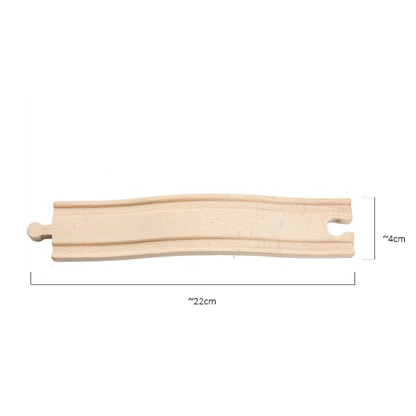 TBKJOYS Wooden Train Track Railway Accessories All Kinds of Wood Track Variety Component Educational Toys