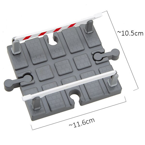 TBKJOYS Wooden Train Track Railway Accessories All Kinds of Wood Track Variety Component Educational Toys