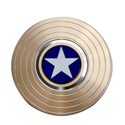 New Kinetic Colorful Hand Spinner Fidget Zinc Alloy Metal Fidget Spinner Metal Bearing Edc Finger Spinner Hand Relieves Stress E