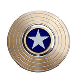 New Kinetic Colorful Hand Spinner Fidget Zinc Alloy Metal Fidget Spinner Metal Bearing Edc Finger Spinner Hand Relieves Stress E