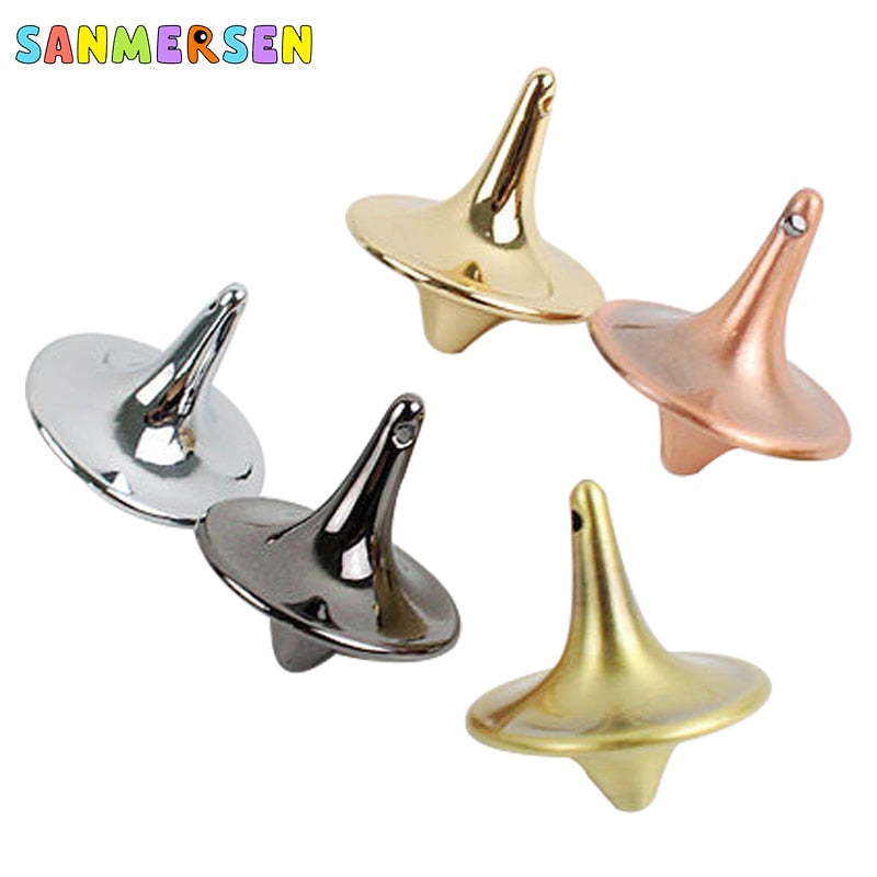 Fidget Spinner Fingertip Finger Top Gyro Toys Fidget Hand Spiner Spiral Desktop Anti Stress Adult Aluminum Alloy Finger Game