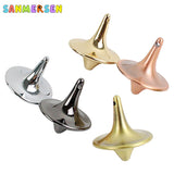 Fidget Spinner Fingertip Finger Top Gyro Toys Fidget Hand Spiner Spiral Desktop Anti Stress Adult Aluminum Alloy Finger Game