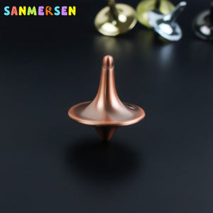 Fidget Spinner Fingertip Finger Top Gyro Toys Fidget Hand Spiner Spiral Desktop Anti Stress Adult Aluminum Alloy Finger Game