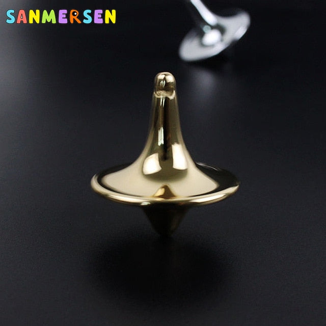 Fidget Spinner Fingertip Finger Top Gyro Toys Fidget Hand Spiner Spiral Desktop Anti Stress Adult Aluminum Alloy Finger Game