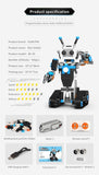 programmable toys robot building block stem toy Learning Kit education mobile remote control birthday gift for Children Kid