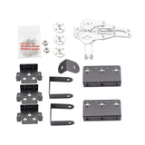 Arduino 4 Asix Robot Arm Manipulator with 4pcs 180 Degree MG996r Servo Metal Claw Gripper DIY Programming STEM Toy Parts