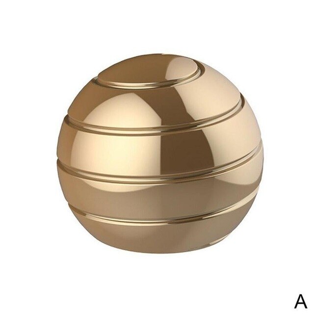 3cm Rotating Spherical Gyroscope Decompression Desktop Toy Hypnotic Gyroscope Flowing Finger Toy rotary Gyro Stress Relief Toy