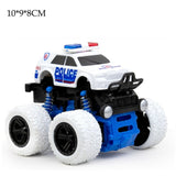 35 Styles Toys Car-Mini Inertial Off-Road Vehicle Pullback Children Shock Plastic Friction Stunt Car For Kids boys Toys Car Gift