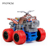 35 Styles Toys Car-Mini Inertial Off-Road Vehicle Pullback Children Shock Plastic Friction Stunt Car For Kids boys Toys Car Gift