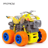 35 Styles Toys Car-Mini Inertial Off-Road Vehicle Pullback Children Shock Plastic Friction Stunt Car For Kids boys Toys Car Gift