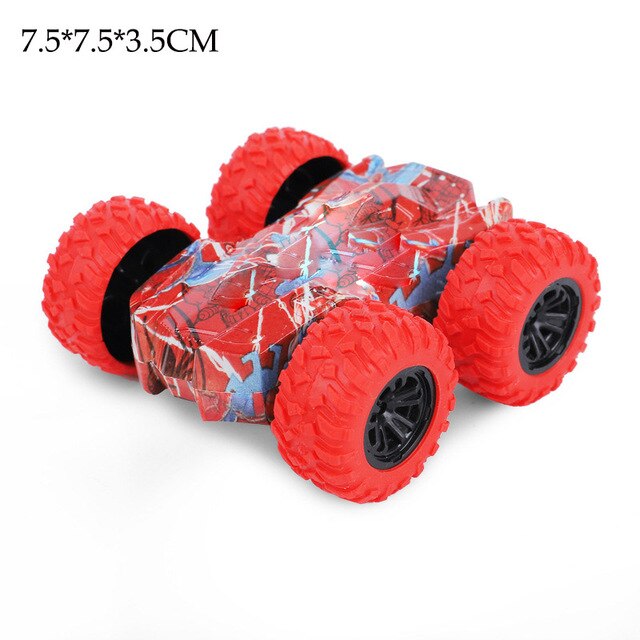 35 Styles Toys Car-Mini Inertial Off-Road Vehicle Pullback Children Shock Plastic Friction Stunt Car For Kids boys Toys Car Gift