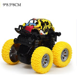 35 Styles Toys Car-Mini Inertial Off-Road Vehicle Pullback Children Shock Plastic Friction Stunt Car For Kids boys Toys Car Gift
