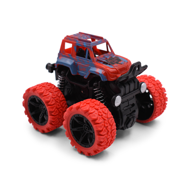 35 Styles Toys Car-Mini Inertial Off-Road Vehicle Pullback Children Shock Plastic Friction Stunt Car For Kids boys Toys Car Gift