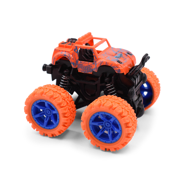 35 Styles Toys Car-Mini Inertial Off-Road Vehicle Pullback Children Shock Plastic Friction Stunt Car For Kids boys Toys Car Gift