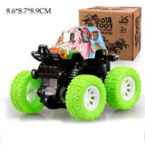 35 Styles Toys Car-Mini Inertial Off-Road Vehicle Pullback Children Shock Plastic Friction Stunt Car For Kids boys Toys Car Gift