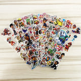 NEW 6/12 sheets PAW Patrol dog Toy car Stickers 3D Children's Cartoon Bubble Paste Thicken The Reward Stickers Kids Toys Gifts