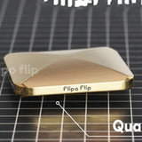 Dropshipping New Aluminum Flipo Flip Desk Toy Adult Toy 4/6 Side Kinetic Toy Fidget Spinner Anti Stress Free shipping