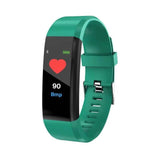 115plus Smart Bracelet Message Reminder Waterproof Blood Pressure Heart Rate Monitor Bluetooth Sports Watch For Adult Children