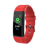 115plus Smart Bracelet Message Reminder Waterproof Blood Pressure Heart Rate Monitor Bluetooth Sports Watch For Adult Children