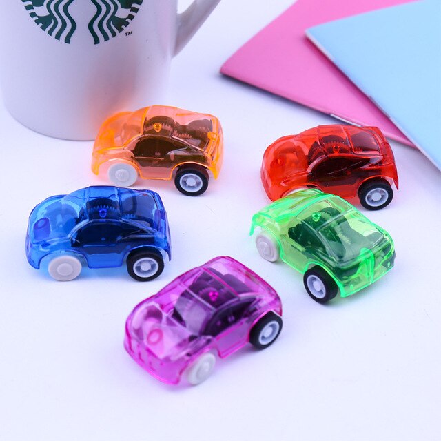 5 PCS/ Lot Pull Back Car Toys Racing Cars Baby Mini Cartoon Small Bus Truck Air Plane Colorful Kids Toys for Children Boy Gifts