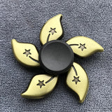 Bronze Superman Finger Spinner Toys for Children Thor Hammer Alloy Metal Hand Tri Spinner Ring for Adults Toys