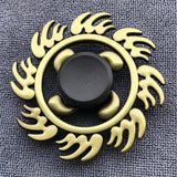 Bronze Superman Finger Spinner Toys for Children Thor Hammer Alloy Metal Hand Tri Spinner Ring for Adults Toys