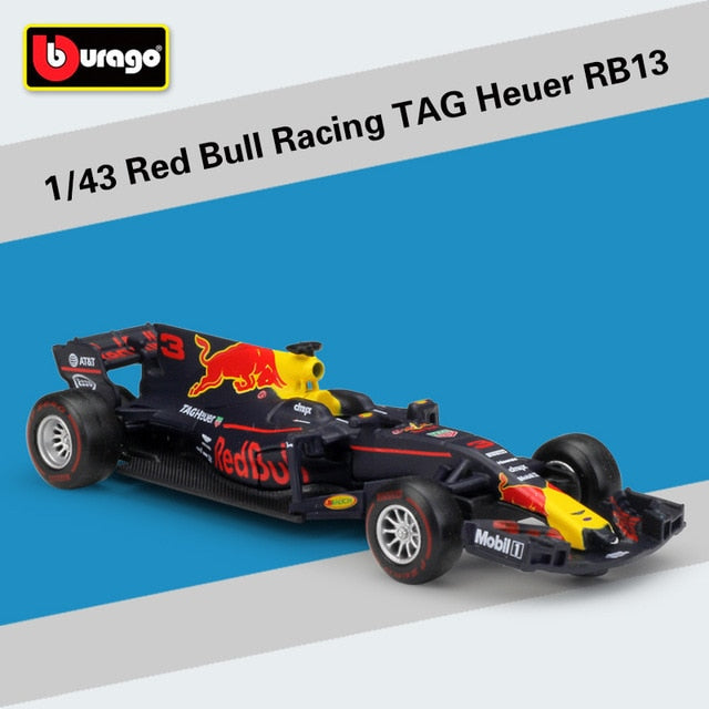 Bburago 1:43 SF90 No. 5 F1 racing formula racing static simulation alloy alloy car model Ferrari