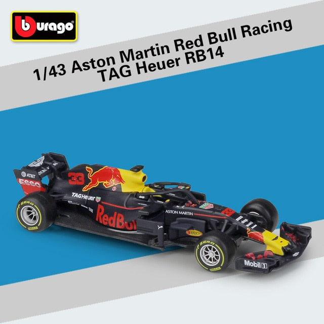 Bburago 1:43 SF90 No. 5 F1 racing formula racing static simulation alloy alloy car model Ferrari