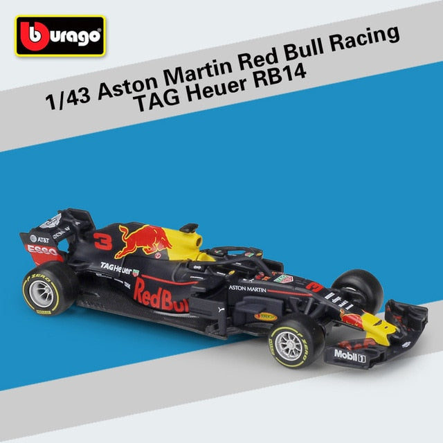 Bburago 1:43 SF90 No. 5 F1 racing formula racing static simulation alloy alloy car model Ferrari