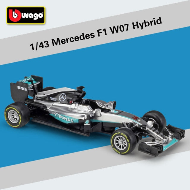 Bburago 1:43 SF90 No. 5 F1 racing formula racing static simulation alloy alloy car model Ferrari