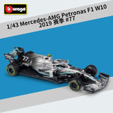 Bburago 1:43 SF90 No. 5 F1 racing formula racing static simulation alloy alloy car model Ferrari