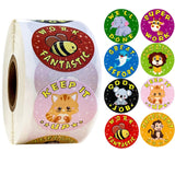 Stationery Stickers Cute Cat Sticky Paper animal Diary sticker For Decoration Scrapbooking of reward of kids sticker