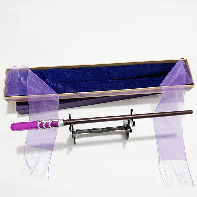 28 Kinds of Metal Core Sirius Bellatrix Dumbledore Elder Wand HP Magic Magical Wand in Ollivander's Box with Wand Stand Gift