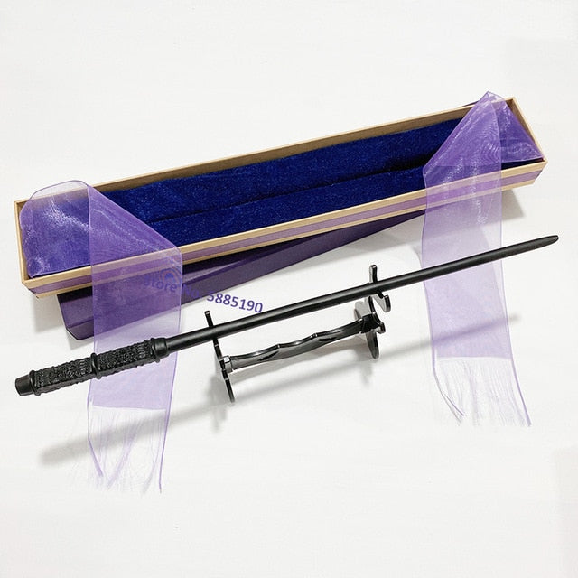 28 Kinds of Metal Core Sirius Bellatrix Dumbledore Elder Wand HP Magic Magical Wand in Ollivander's Box with Wand Stand Gift