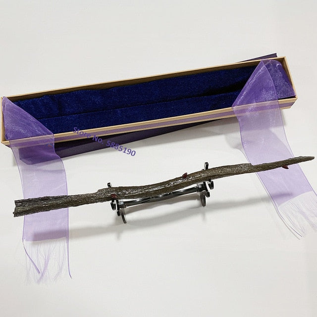 28 Kinds of Metal Core Sirius Bellatrix Dumbledore Elder Wand HP Magic Magical Wand in Ollivander's Box with Wand Stand Gift